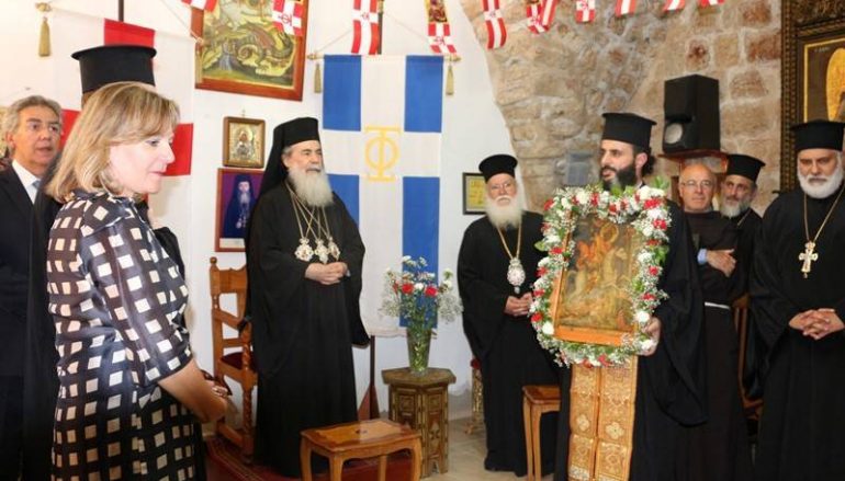 Η εορτή του Αγίου Γεωργίου στα Ιεροσόλυμα (ΦΩΤΟ – ΒΙΝΤΕΟ)