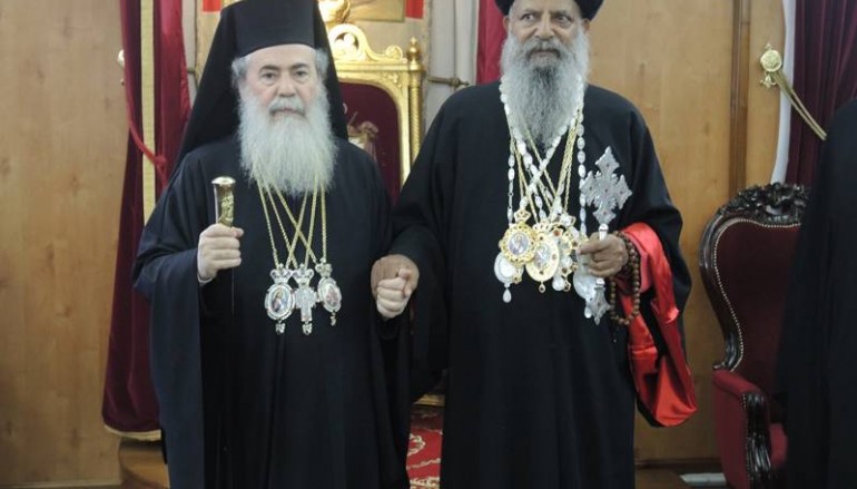 Ο Πατριάρχης της Αιθιοπικής Εκκλησίας στον Πατριάρχη Ιεροσολύμων (ΦΩΤΟ – ΒΙΝΤΕΟ)