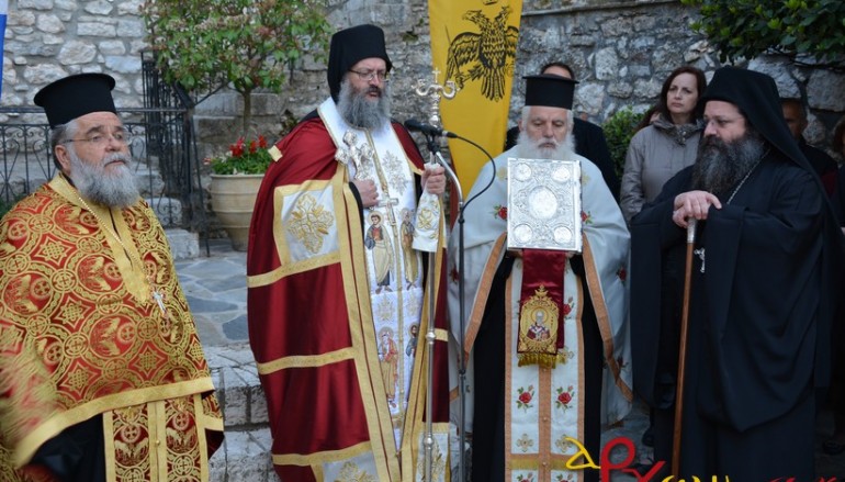 Πανηγυρικός Εσπερινός στην Ι. Μονή Αγίου Νικολάου Βαρσών (ΦΩΤΟ)