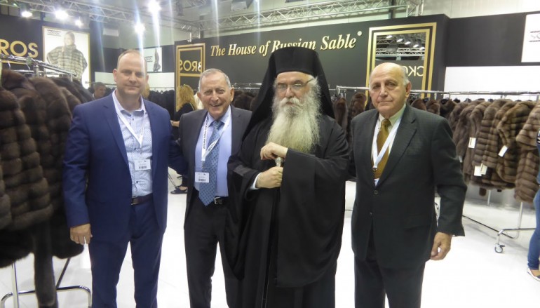 Ο Μητροπολίτης Καστορίας στα εγκαίνια της 41ης Διεθνούς Εκθέσεως Γούνας (ΦΩΤΟ)