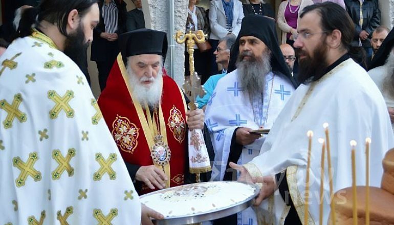 Πανηγυρικός εσπερινός στην Ι. Μονή Αγίου Νικολάου Σιαμάδων (ΦΩΤΟ)