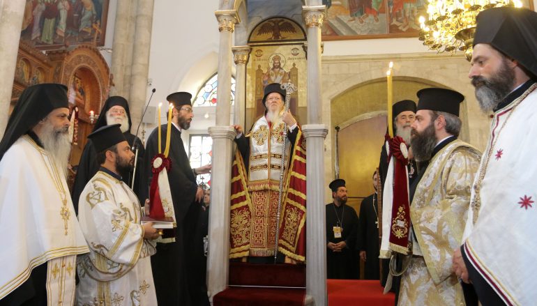 Ο Πατριαρχικός Εσπερινός στον Ι. Ναό Αγίου Τίτου στο Ηράκλειο Κρήτης (ΦΩΤΟ)