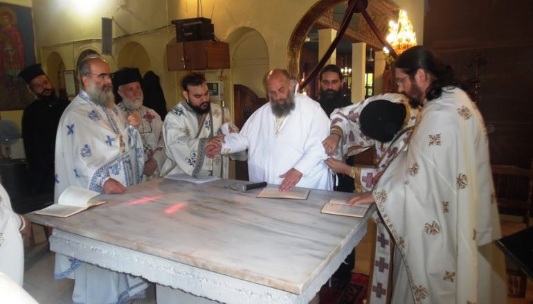 Εγκαίνια Ιερού Ναού Γενεσίου της Θεοτόκου Ανωχωρίου Φαρσάλων (ΦΩΤΟ)