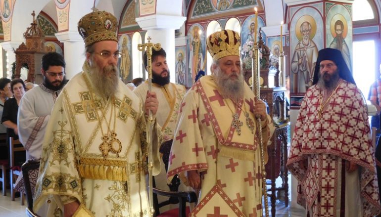 Αρχιερατικό Συλλείτουργο για την εορτή του Αγίου Αρσενίου του εν Πάρω (ΦΩΤΟ)
