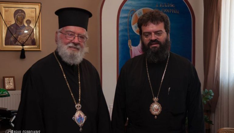 Ο Επίσκοπος Ανδίδων στον Μητροπολίτη Μαρωνείας