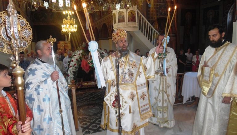 Λαμπρός εορτασμός της Κοιμήσεως της Θεοτόκου στον Ι. Ν. Κοιμήσεως Θεοτόκου Μουζακίου (ΦΩΤΟ)
