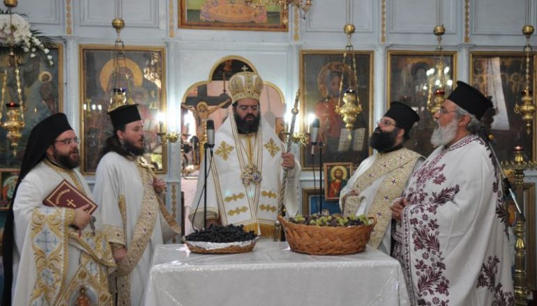 Η εορτή της Μεταμορφώσεως στην Ι. Μ. Μαρωνείας (ΦΩΤΟ)