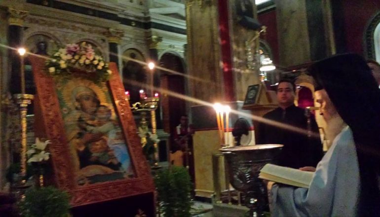 Αγρυπνία προς τιμήν της Παναγίας της “Τριπολιτσάς” στην Ι. Μ. Μαντινείας (ΦΩΤΟ)