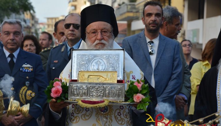 Πάνδημη υποδοχή της χειρός του Αγ. Χαραλάμπους στην Τρίπολη (ΦΩΤΟ)