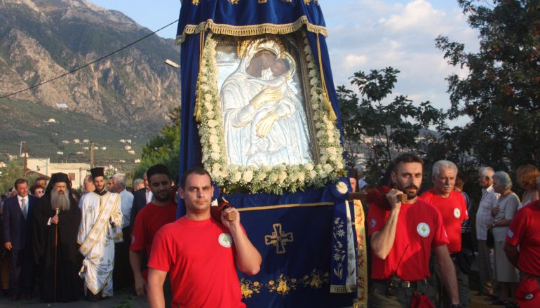 Η Καλαμάτα υποδέχθηκε την Παναγία Δημιοβίτισσα (ΦΩΤΟ – ΒΙΝΤΕΟ)