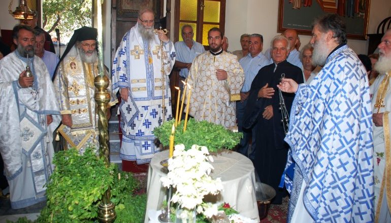 Η εορτή της Υψώσεως του Τιμίου Σταυρού στην Ι. Μ. Λέρου (ΦΩΤΟ)