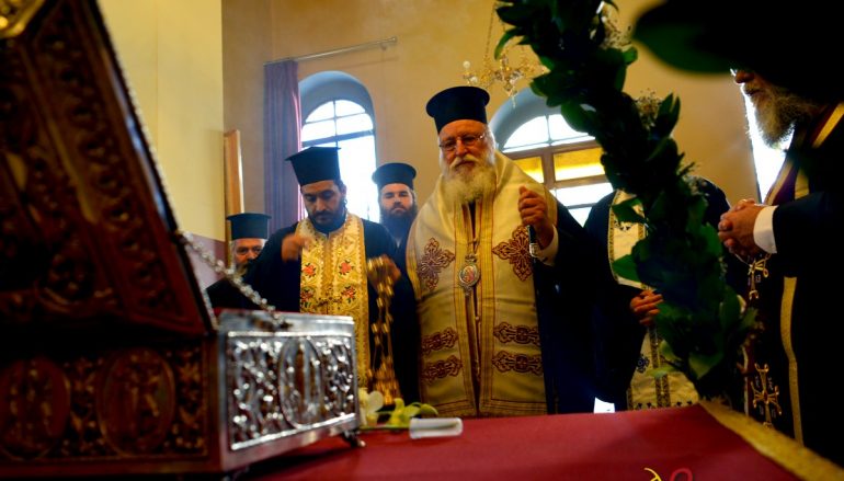 Η αναχώρηση του Αγίου Χαραλάμπους από την Τρίπολη για την Μονή Μεγάλου Σπηλαίου (ΦΩΤΟ)
