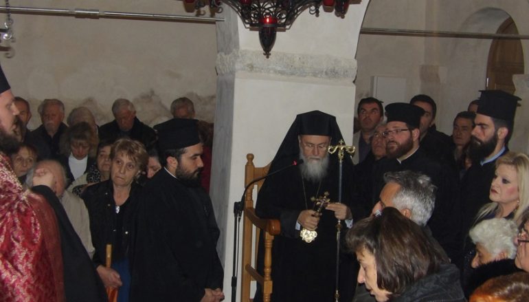 Εσπερινός του Αγίου Ανδρέου στην Ι. Μ. Κορίνθου (ΦΩΤΟ)