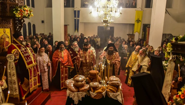 Αγρυπνία για τον Όσιο Πορφύριο τον Καυσοκαλυβίτη στην Ι. Μ. Λαγκαδά (ΦΩΤΟ)