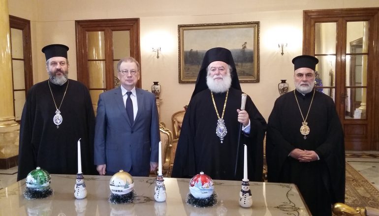 Σημαντικές συναντήσεις του Πατριάρχη Αλεξανδρείας στο Κάιρο (ΦΩΤΟ)