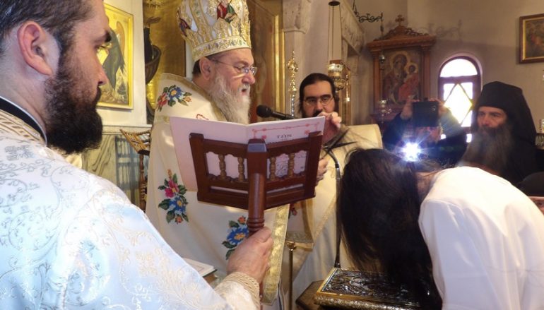 Κουρές Μοναζουσών στο Ι. Μετόχιο Προφήτου Ηλιού Λουτρακίου (ΦΩΤΟ)
