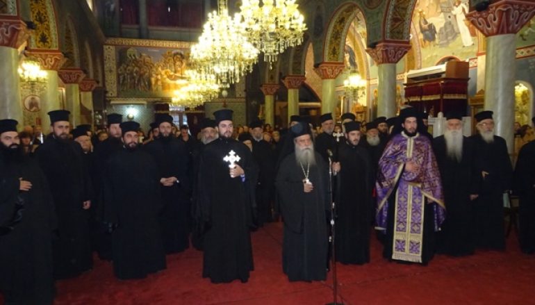 Ο Ά Κατανυκτικός Εσπερινός στον Ι. Ναό Οσίου Νίκωνος Σπάρτης (ΦΩΤΟ)