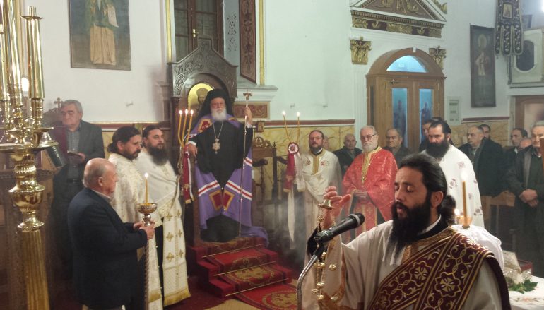 Εσπερινός του Αγίου Χαραλάμπους στο χωριό Πάπαρι Αρκαδίας (ΦΩΤΟ)