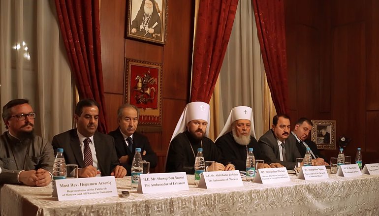 Συνάντηση του Μητροπολίτη Βολοκολάμσκ με Πρέσβεις Αραβικών Χωρών (ΦΩΤΟ)