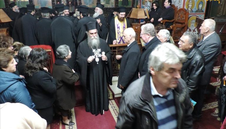 Εσπερινός της Συγγνώμης στην Ι. Μητρόπολη Άρτης (ΦΩΤΟ)