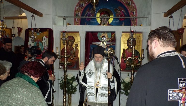 Προηγιασμένη Θ. Λειτουργία στην Ι. Μονή Κοιμήσεως της Θεοτόκου Λεχώβης