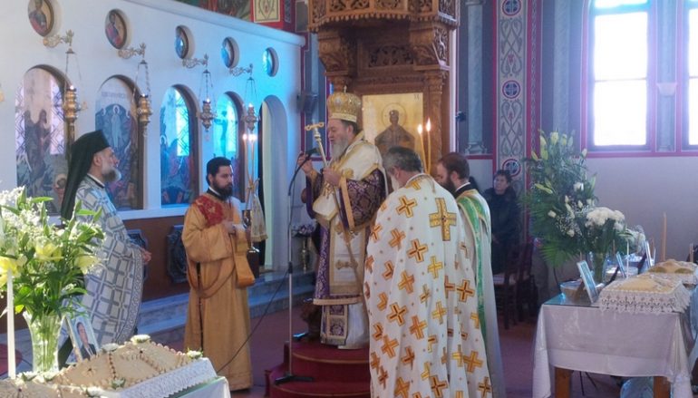 Η εορτή του δια κολλύβων θαύματος του Αγίου Θεοδώρου στο Κοιμητήριο Χαλκίδος (ΦΩΤΟ)