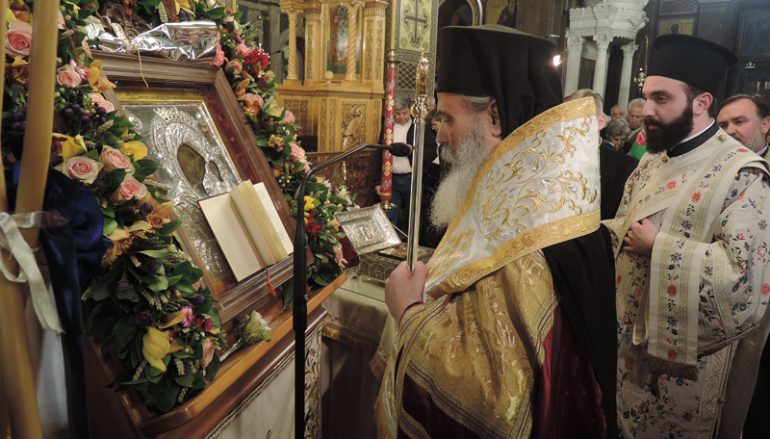 Ύδρας Εφραίμ: “Η Παναγία ακούει όλους τους χριστιανούς, όλων των αιώνων” (ΦΩΤΟ)