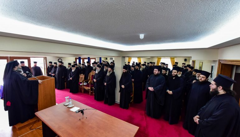 Ιερατική Σύναξη στην Ι. Μητρόπολη Λαγκαδά (ΦΩΤΟ)