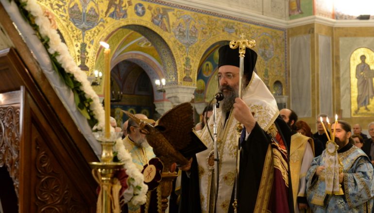 Οἱ Β’ Χαιρετισμοί τῆς Παναγίας στήν Ἱερά Μητρόπολη Πατρῶν (ΦΩΤΟ)