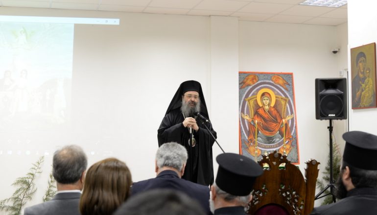 Ο Μητροπολίτης Πατρών στη Σχολική εορτή του Εκκλησιαστικού Λυκείου (ΦΩΤΟ)