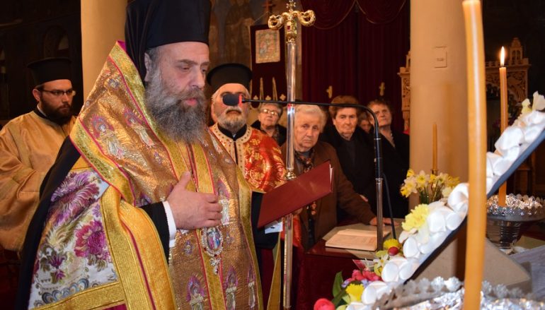 Η Ακολουθία των Α΄ Χαιρετισμών της Θεοτόκου στην Ι.Μ. Θεσσαλιώτιδος (ΦΩΤΟ)