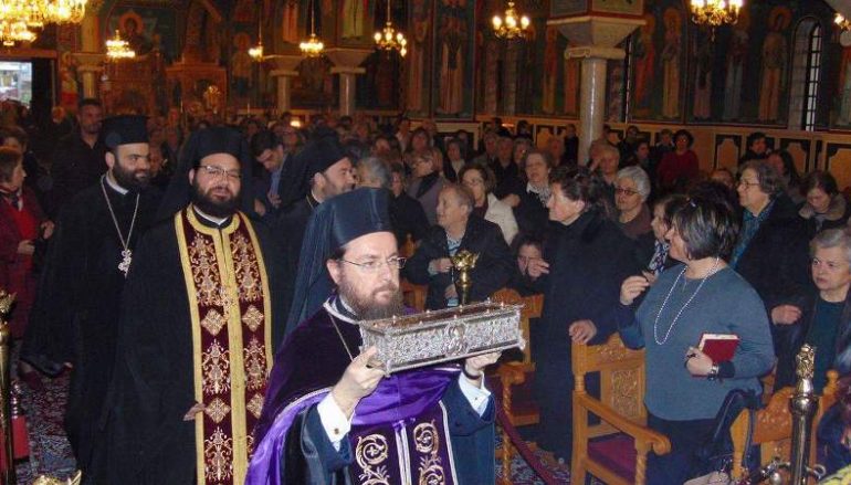 Ο Βόλος υποδέχθηκε Λείψανο του Αγίου Σπυρίδωνος (ΦΩΤΟ)