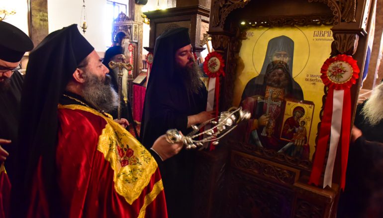Η Εορτή του Αγ. Γεωργίου και Καθιέρωση της νέας Εικόνας του Οσίου Γαβριήλ του Ιβηρίτου (ΦΩΤΟ)