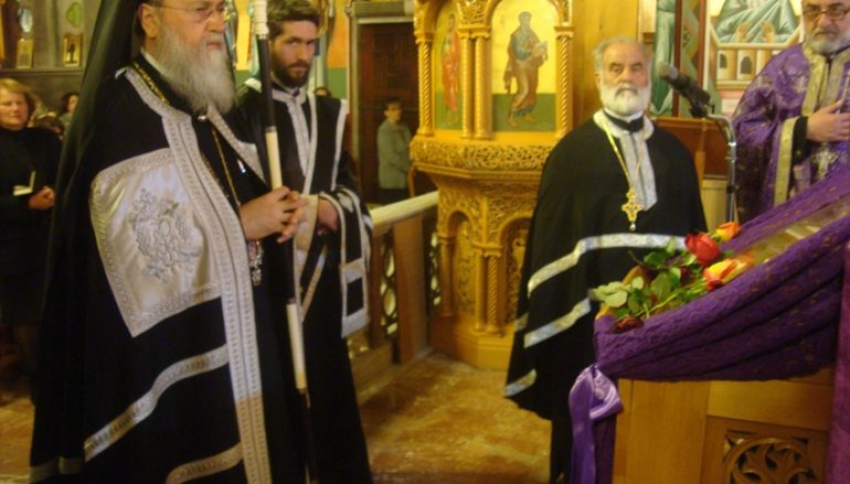 Μεγάλη Δευτέρα στην Ι. Μητρόπολη Κορίνθου (ΦΩΤΟ)