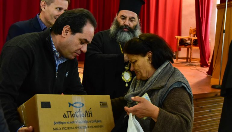 Η «ΑΠΟΣΤΟΛΗ» ο Δήμος και η Ι. Μ. Λαγκαδά στηρίζουν ευάλωτες οικογένειες (ΦΩΤΟ)