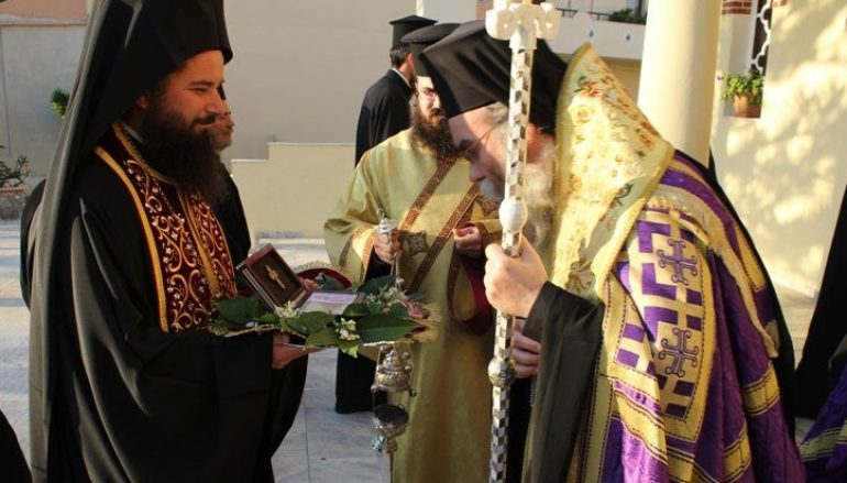 Λείψανο του Αγίου Γεωργίου Καρσλίδη στην Ι. Μητρόπολη Κισάμου (ΦΩΤΟ)