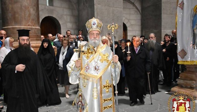 Η εορτή του εν ουρανώ φανέντος σημείου του Σταυρού στα Ιεροσόλυμα (ΦΩΤΟ-ΒΙΝΤΕΟ)