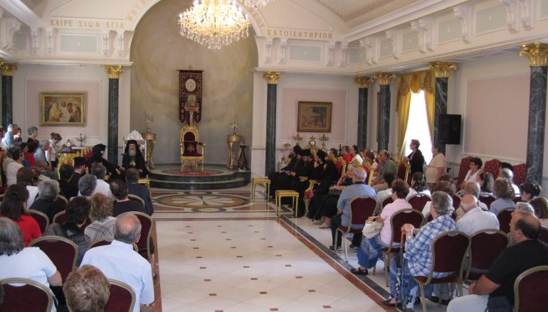 Δημοσιογράφοι από τη Ρουμανία στον Πατριάρχη Ιεροσολύμων (ΒΙΝΤΕΟ)