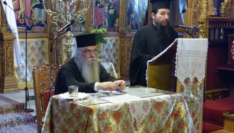 Ιερατική Σύναξη στον Μητροπολιτικό Ναό Καστορίας (ΦΩΤΟ)