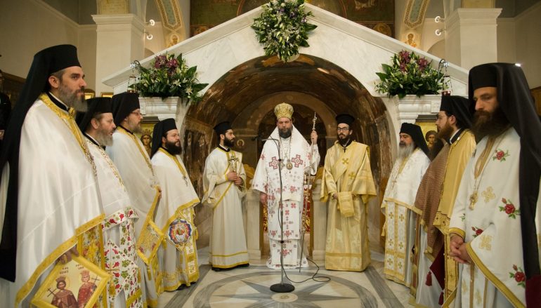 Αγρυπνία στο Προσκύνημα της Αγ. Ελένης από τον Μητροπολίτη Ν. Ιωνίας (ΦΩΤΟ)
