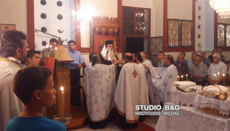 Αρχιερατικός εσπερινός του Αγίου Παντελεήμονος στην Ι. Μ. Αργολίδος (ΦΩΤΟ)
