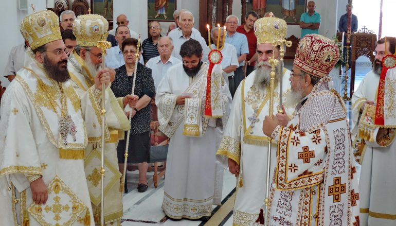 Τα ονομαστήρια του Μητροπολίτη Άρτης Καλλινίκου (ΦΩΤΟ)