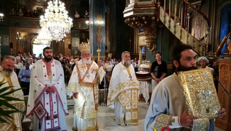 Ο Μητροπολίτης Μαντινείας στον Ι. Ναό Προφήτη Ηλία Τρίπολης (ΦΩΤΟ)