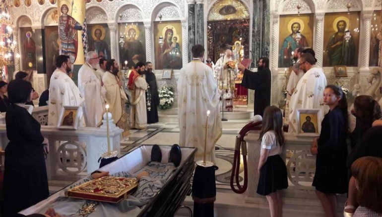 Τελέστηκε η εξόδιος ακολουθία του Πρωτοπρ. Ιωάννη Βερνέζη (ΦΩΤΟ)