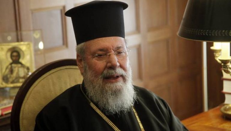 Συνέντευξη Αρχιεπισκόπου Κύπρου πριν τη σύσκεψη για το Κυπριακό