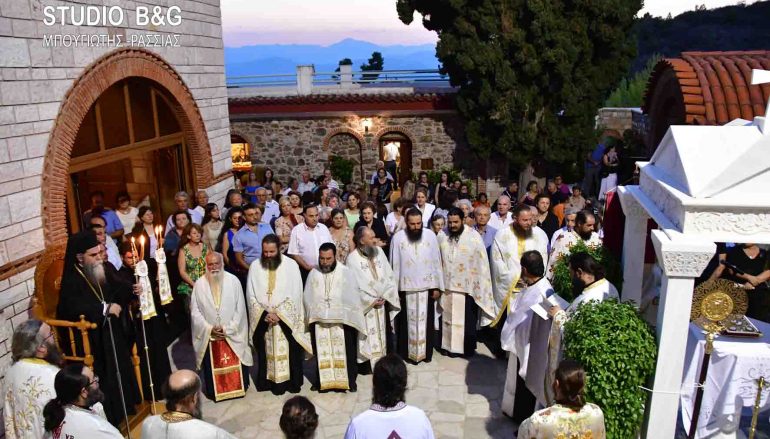 Εσπερινός του Αγ. Θεοδοσίου του νέου στην Αργολίδα (ΦΩΤΟ – ΒΙΝΤΕΟ)