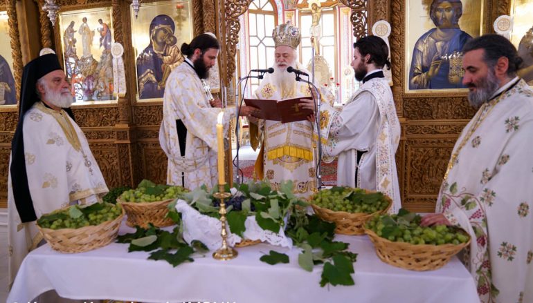 Ο εορτασμός της Μεταμορφώσεως του Σωτήρος στην Ι. Μ. Βεροίας (ΦΩΤΟ)