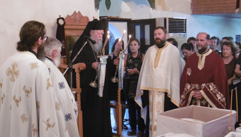 Η εορτή της αποτομής της Κεφαλής του Τιμίου Προδρόμου στον Πύργο (ΦΩΤΟ)
