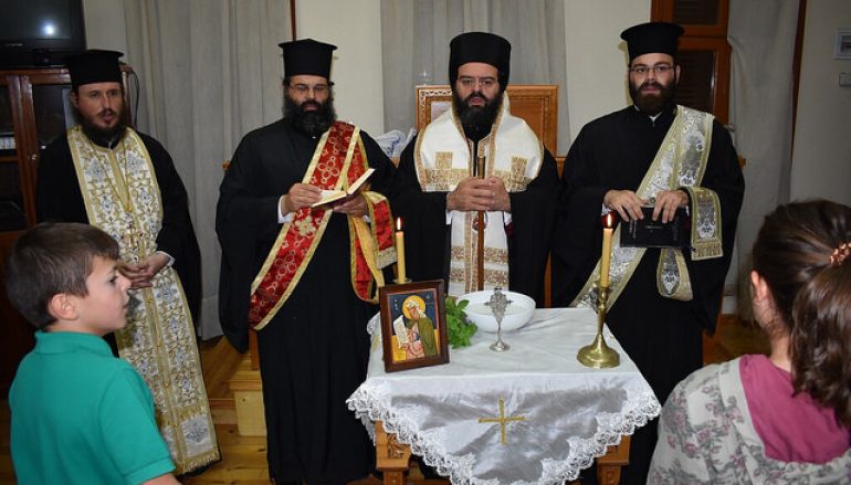 Αγιασμός στη Σχολή Βυζαντινής Μουσικής της Ι. Μ. Μαρωνείας (ΦΩΤΟ)