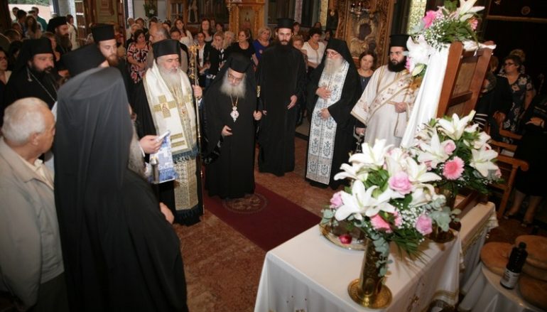 Η Έδεσσα υποδέχθηκε λείψανο της Αγ. Παρασκευής (ΦΩΤΟ)